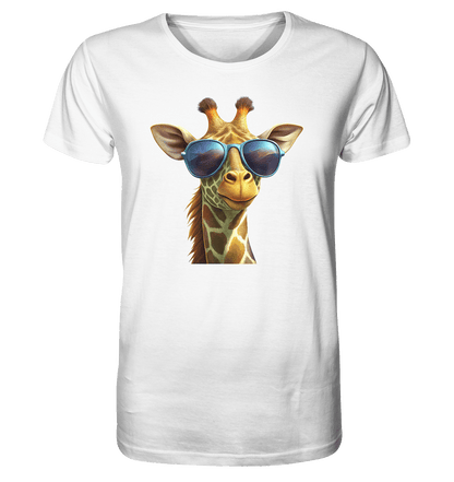 Giraffe mit Sonnenbrille - Organic Basic Shirt - ArtfulShenwyn