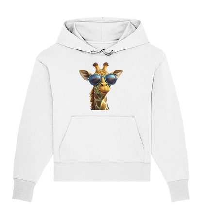 Giraffe mit Sonnenbrille - Organic Oversize Hoodie - ArtfulShenwyn