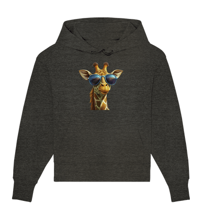 Giraffe mit Sonnenbrille - Organic Oversize Hoodie - ArtfulShenwyn