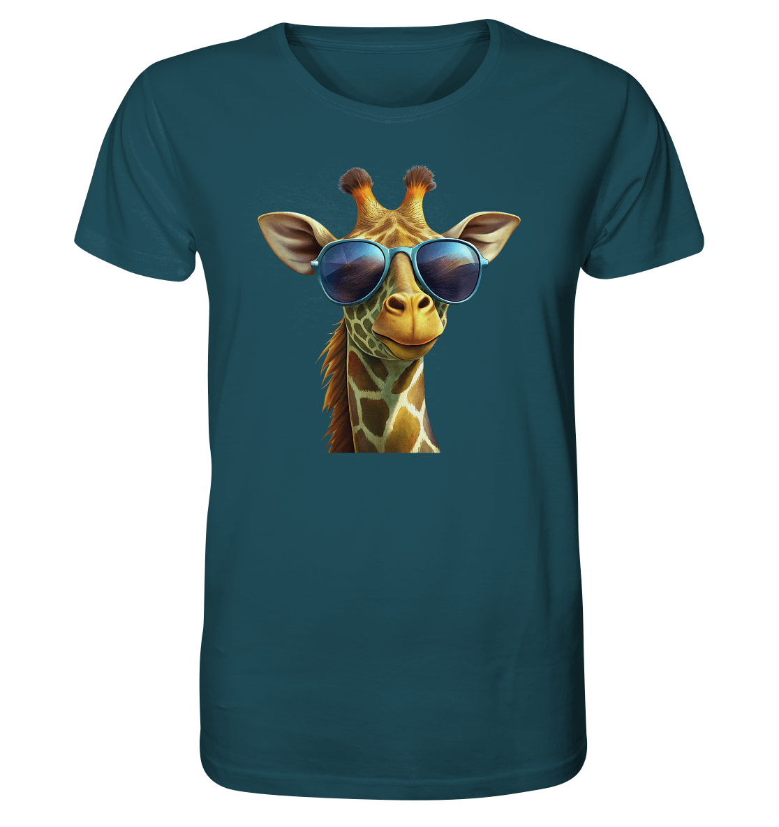 Giraffe mit Sonnenbrille - Organic Shirt - ArtfulShenwyn