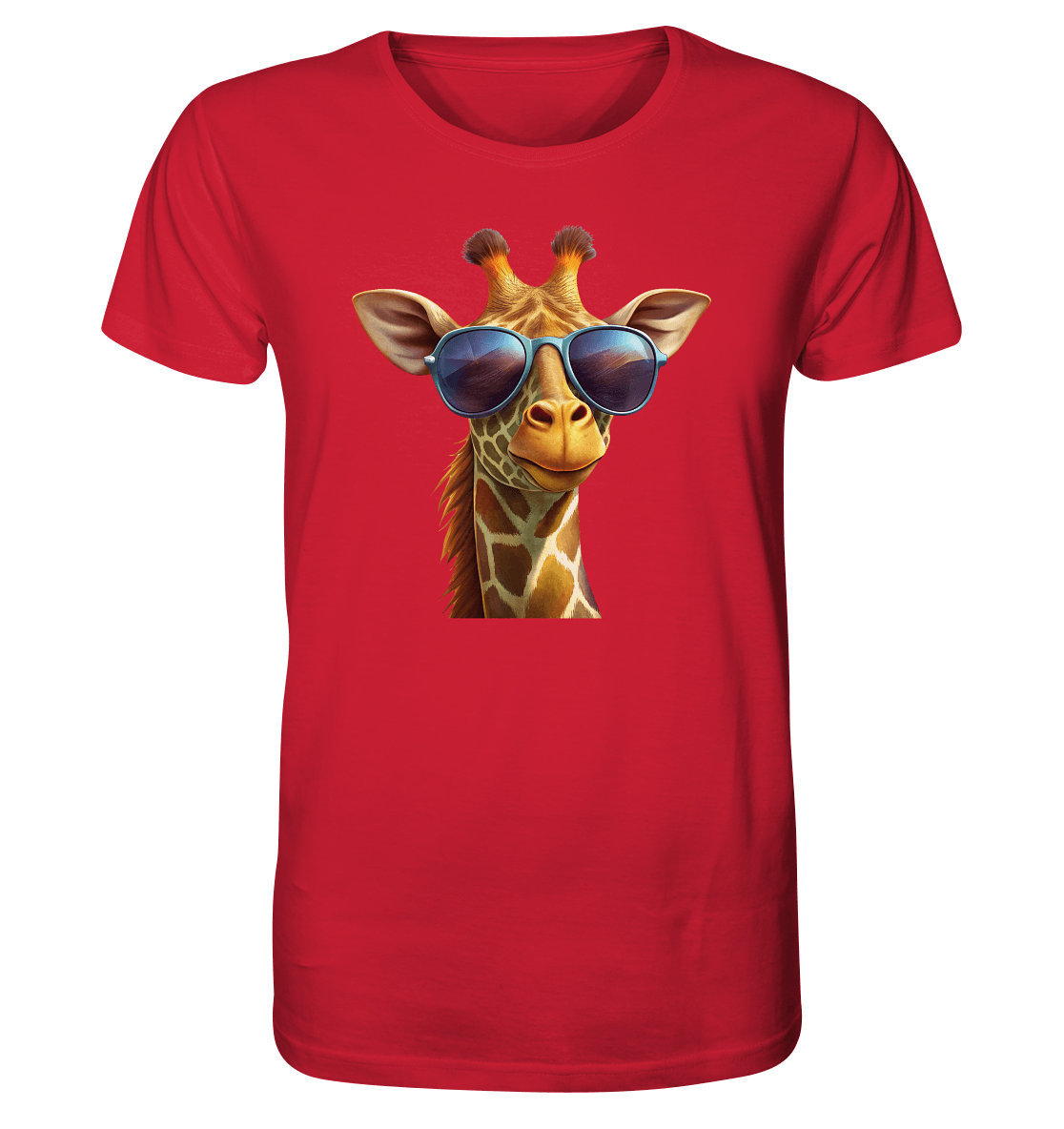 Giraffe mit Sonnenbrille - Organic Shirt - ArtfulShenwyn