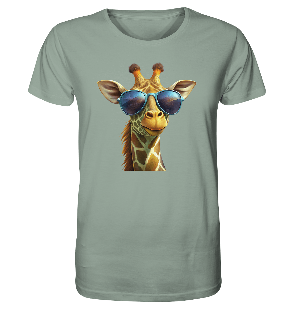 Giraffe mit Sonnenbrille - Organic Shirt - ArtfulShenwyn