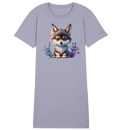 Hund - Ladies Organic Shirt Dress - ArtfulShenwyn