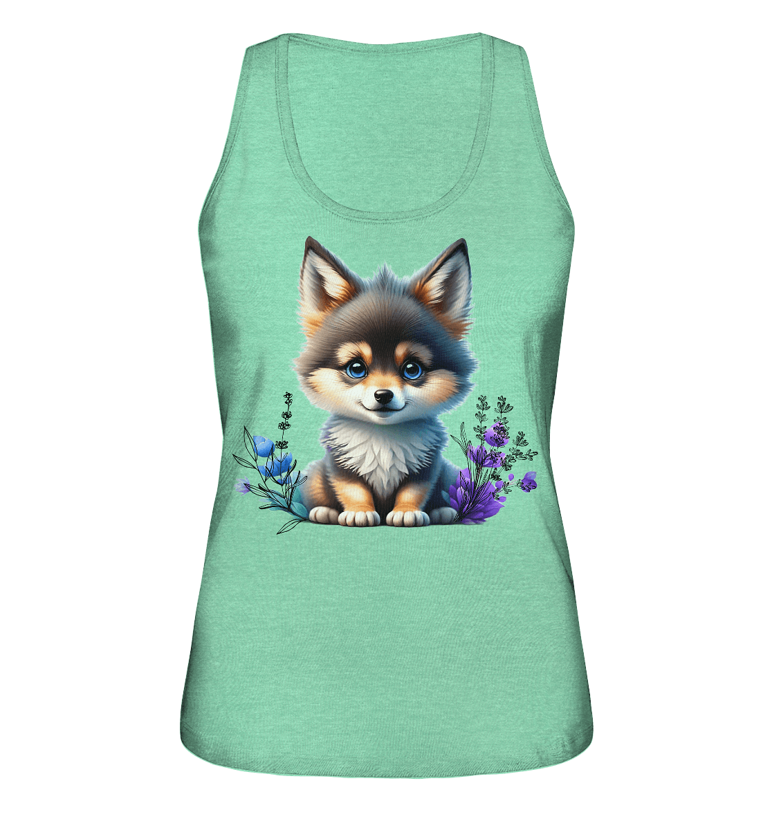 Hund - Ladies Organic Tank-Top - ArtfulShenwyn