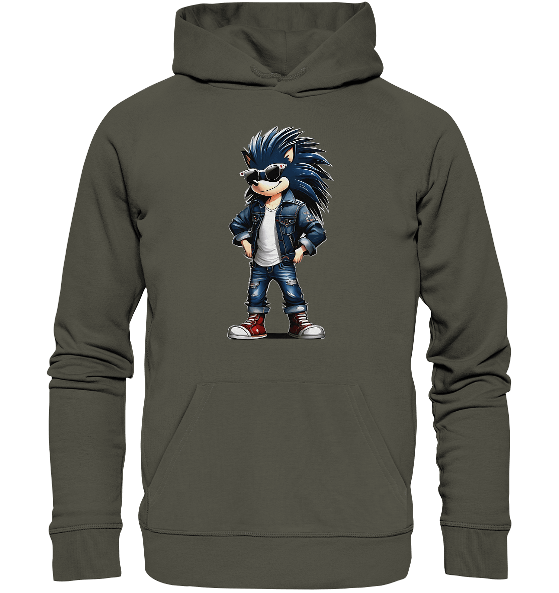 Igel - Organic Hoodie - ArtfulShenwyn