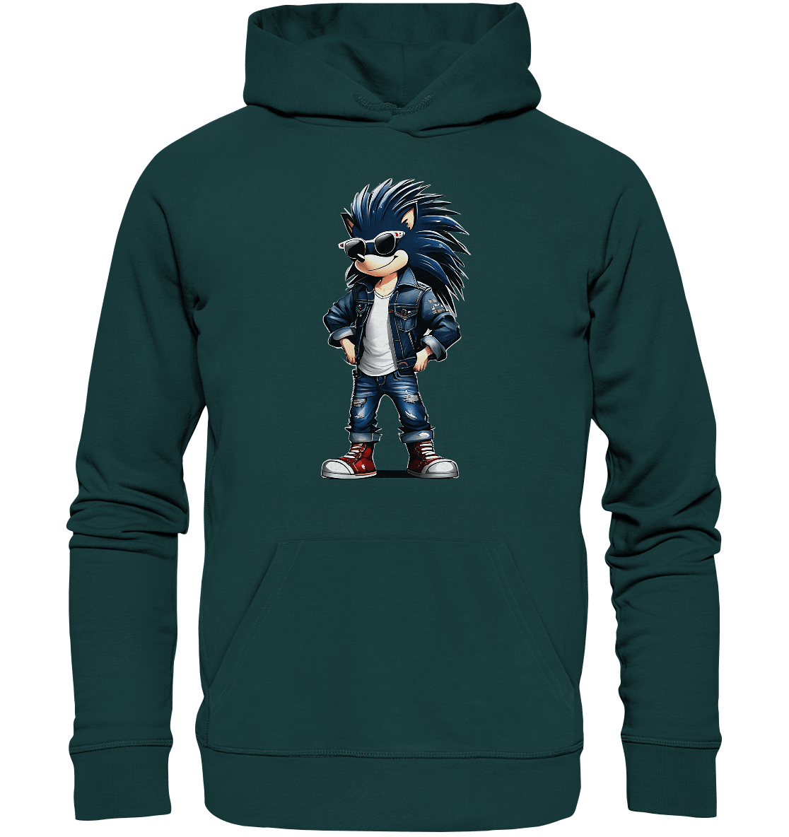 Igel - Organic Hoodie - ArtfulShenwyn