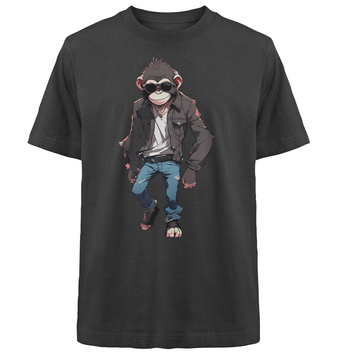 Jeans Monkey - Heavy Oversized Organic Shirt - ArtfulShenwyn