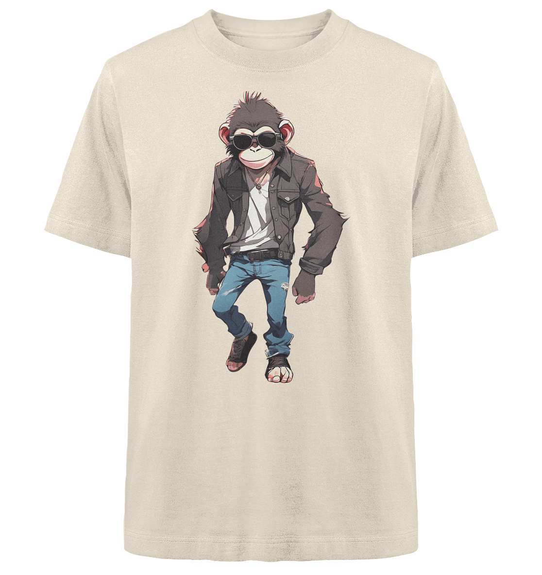 Jeans Monkey - Heavy Oversized Organic Shirt - ArtfulShenwyn