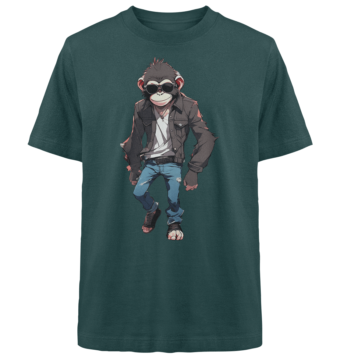 Jeans Monkey - Heavy Oversized Organic Shirt - ArtfulShenwyn