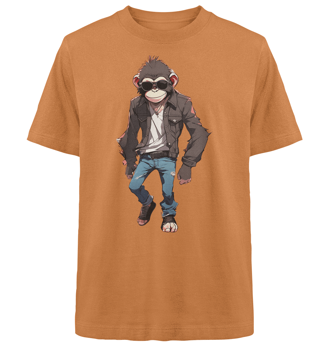 Jeans Monkey - Heavy Oversized Organic Shirt - ArtfulShenwyn