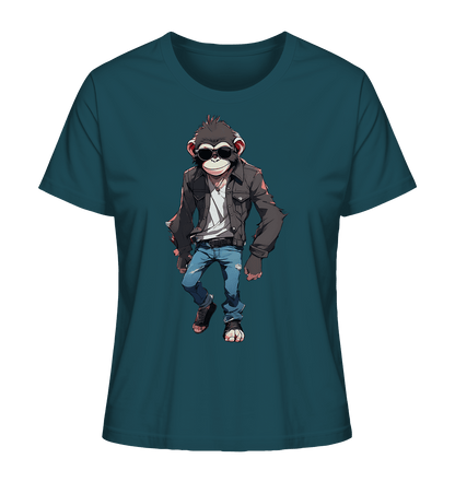 Jeans Monkey - Ladies Organic Shirt - ArtfulShenwyn