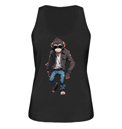 Jeans Monkey - Ladies Organic Tank-Top - ArtfulShenwyn