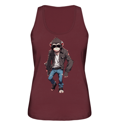 Jeans Monkey - Ladies Organic Tank-Top - ArtfulShenwyn