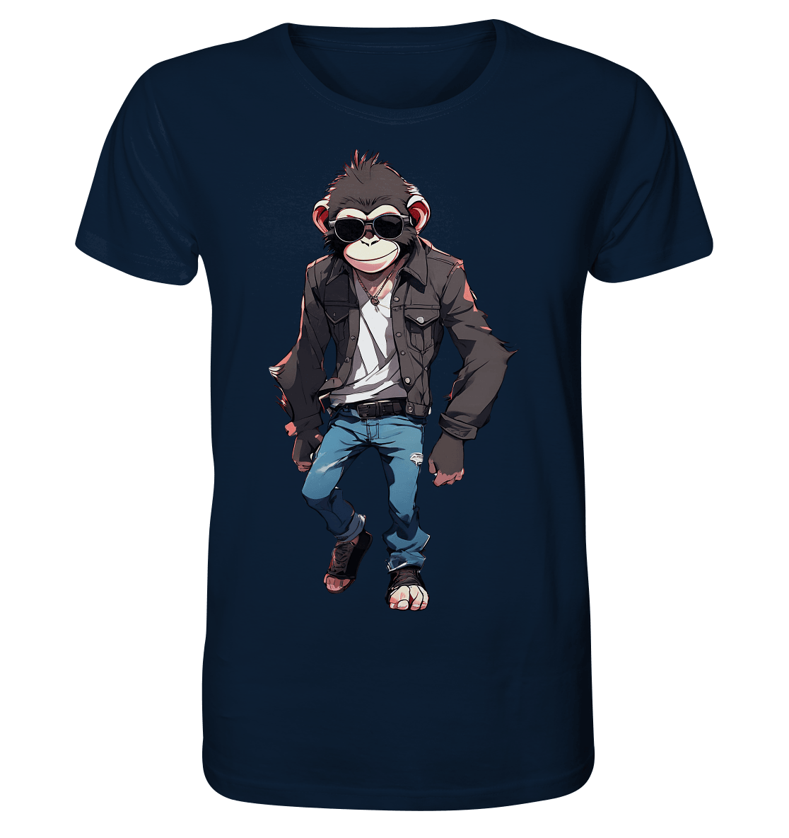 Jeans Monkey - Organic Basic Shirt - ArtfulShenwyn