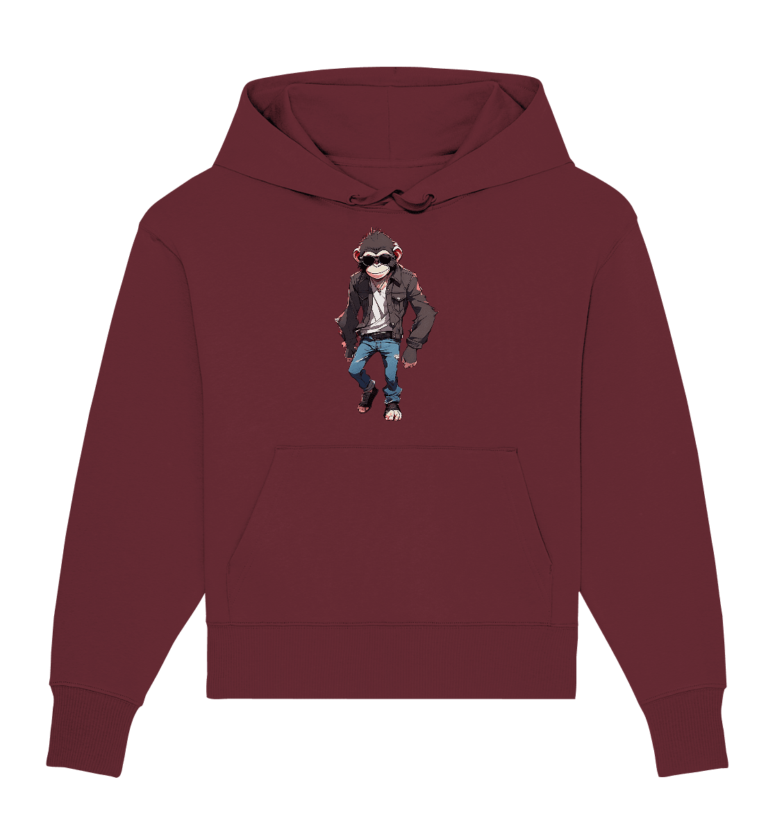 Jeans Monkey - Organic Oversize Hoodie - ArtfulShenwyn