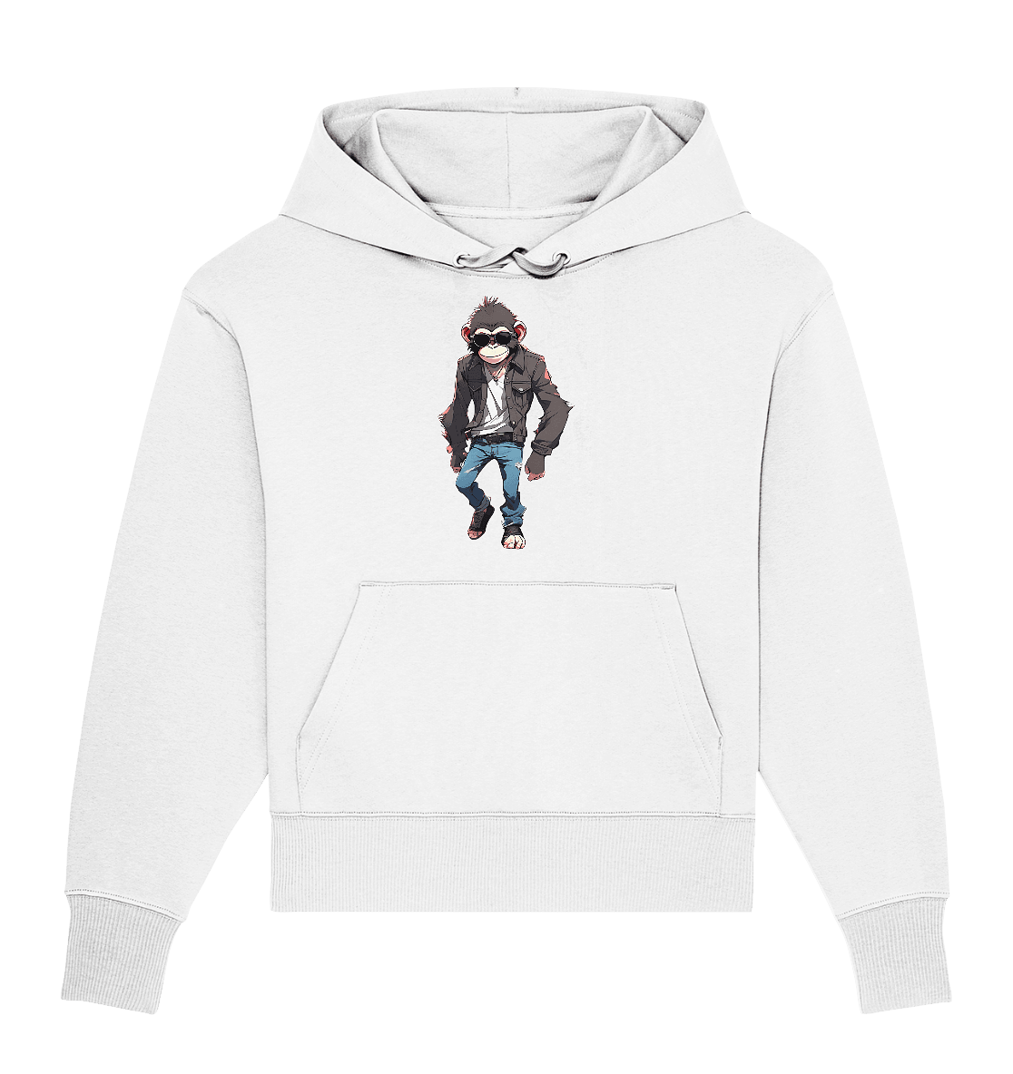 Jeans Monkey - Organic Oversize Hoodie - ArtfulShenwyn