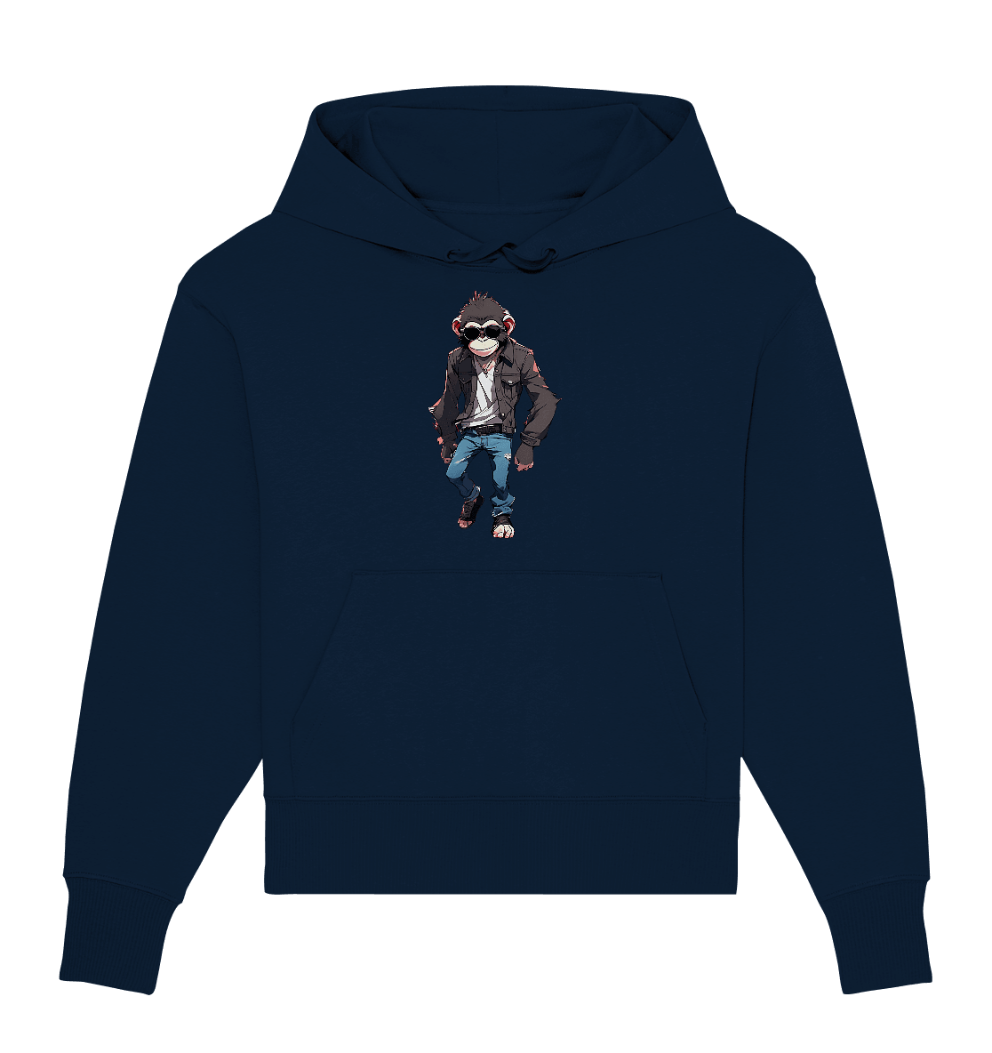 Jeans Monkey - Organic Oversize Hoodie - ArtfulShenwyn