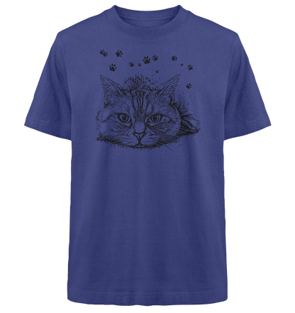 Katze - Heavy Oversized Organic Shirt - ArtfulShenwyn