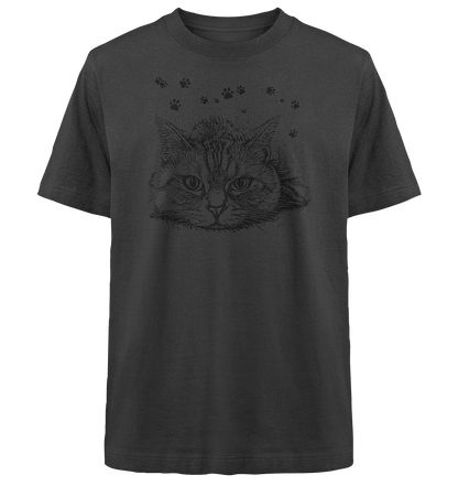 Katze - Heavy Oversized Organic Shirt - ArtfulShenwyn