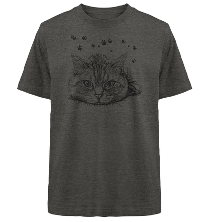 Katze - Heavy Oversized Organic Shirt - ArtfulShenwyn