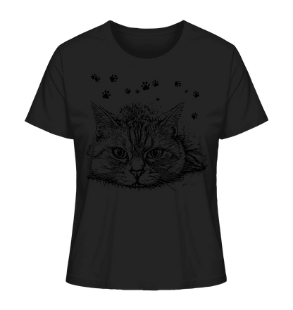 Katze - Ladies Organic Shirt - ArtfulShenwyn