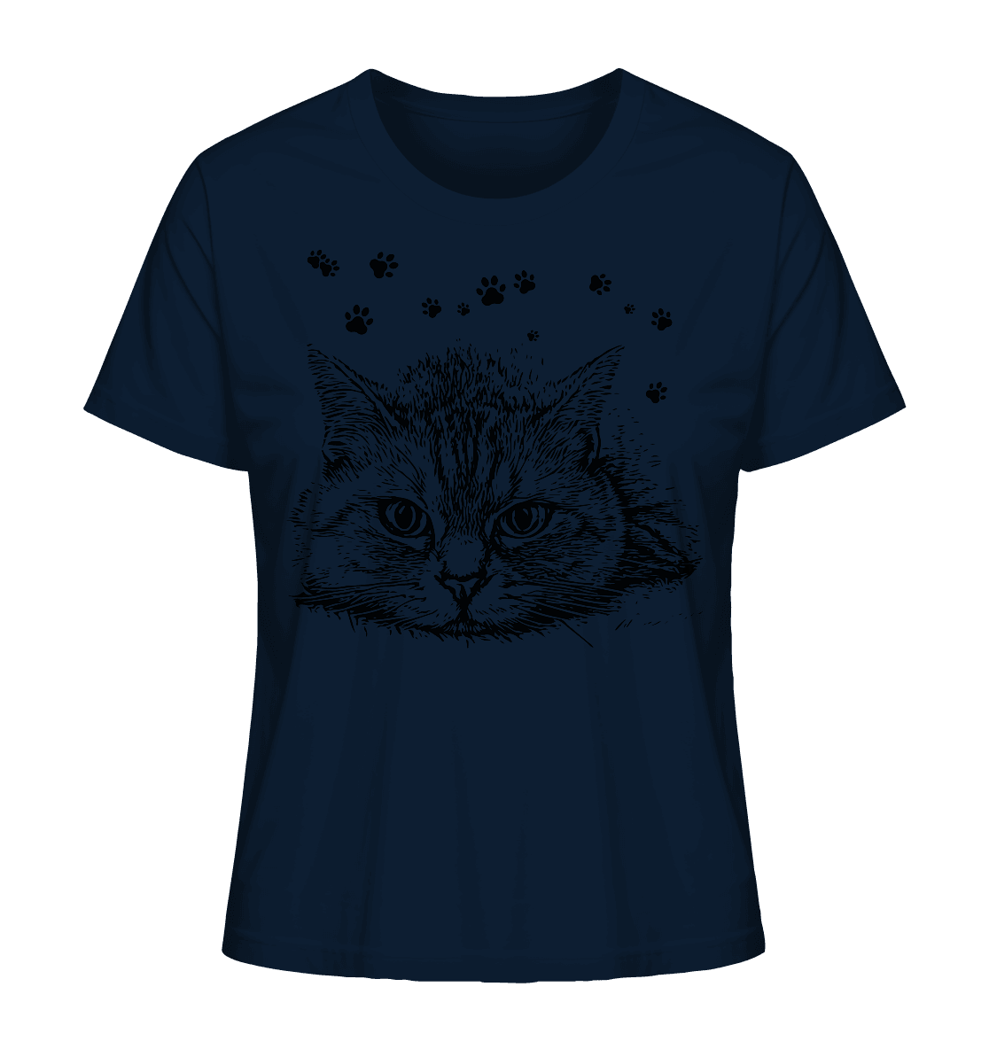 Katze - Ladies Organic Shirt - ArtfulShenwyn