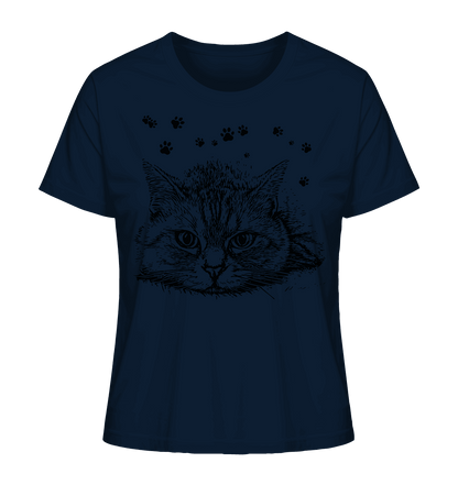 Katze - Ladies Organic Shirt - ArtfulShenwyn