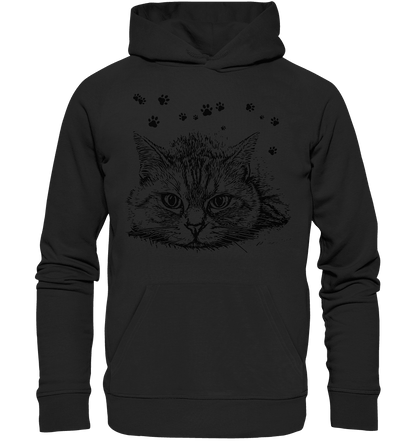 Katze - Organic Basic Hoodie - ArtfulShenwyn