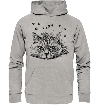 Katze - Organic Basic Hoodie - ArtfulShenwyn