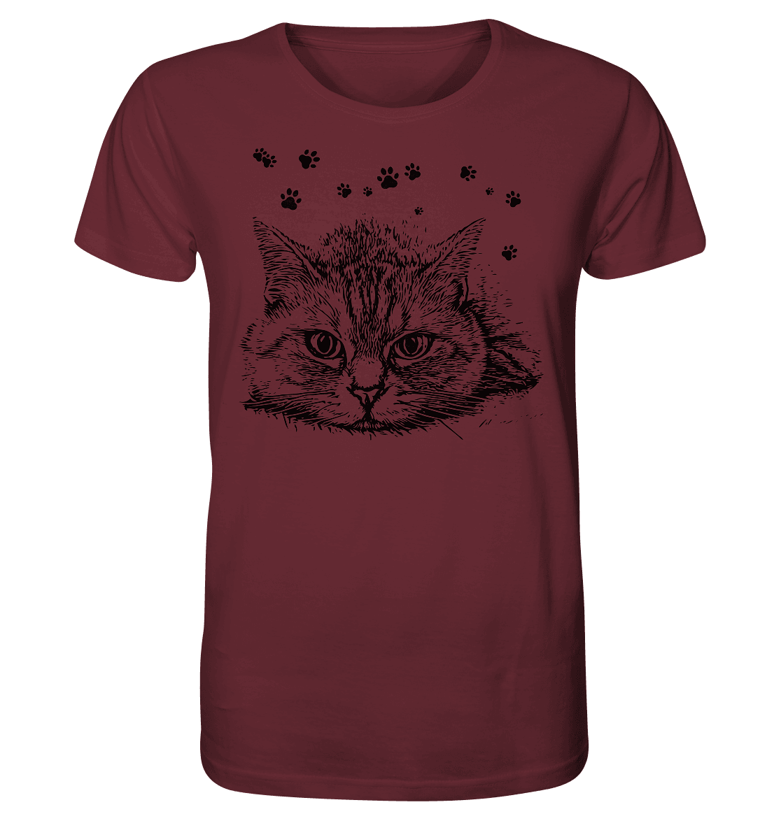 Katze - Organic Basic Shirt - ArtfulShenwyn