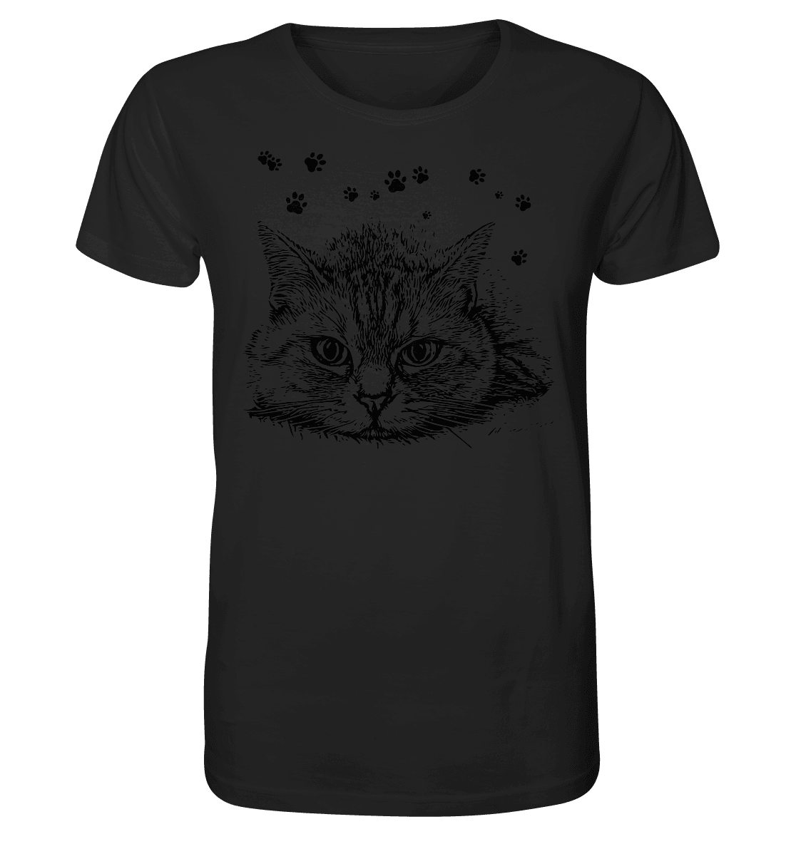 Katze - Organic Basic Shirt - ArtfulShenwyn