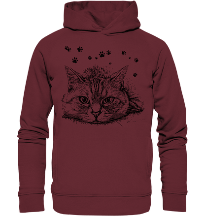 Katze - Organic Fashion Hoodie - ArtfulShenwyn