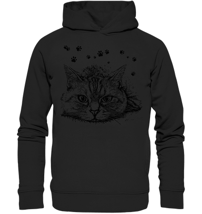 Katze - Organic Fashion Hoodie - ArtfulShenwyn