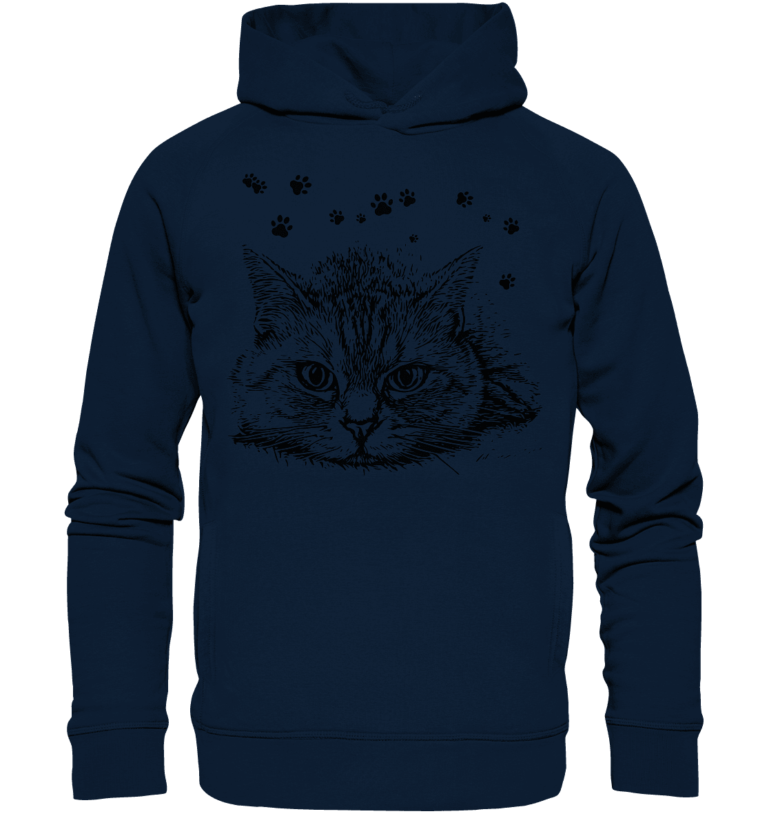 Katze - Organic Fashion Hoodie - ArtfulShenwyn