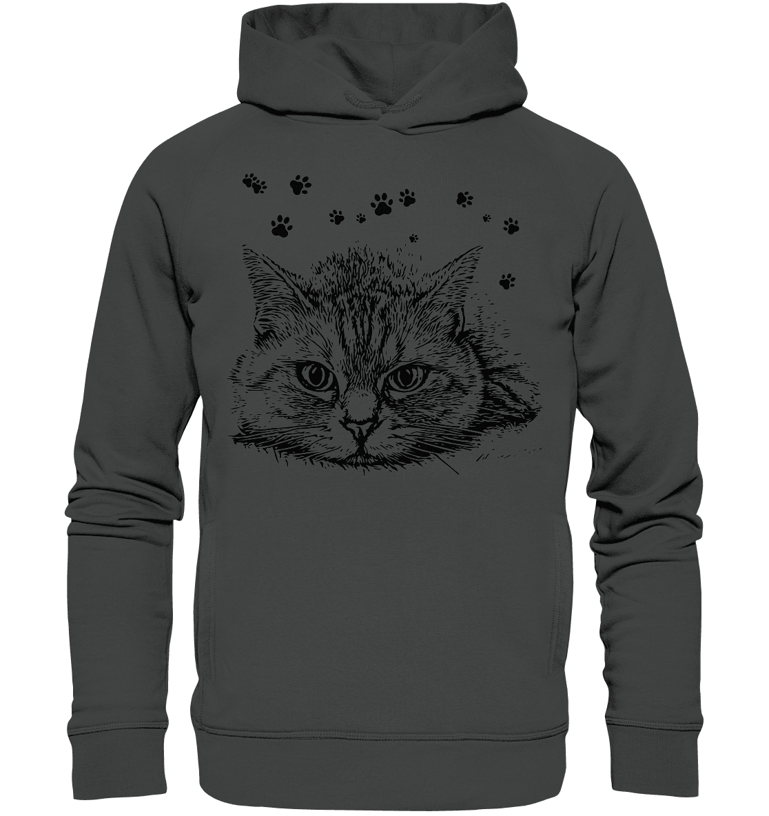 Katze - Organic Fashion Hoodie - ArtfulShenwyn