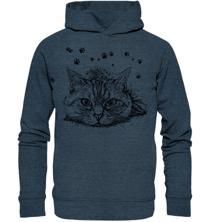 Katze - Organic Fashion Hoodie - ArtfulShenwyn