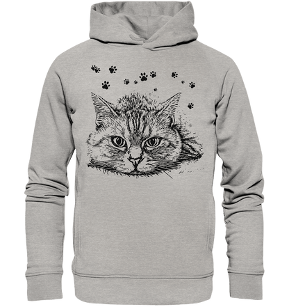 Katze - Organic Fashion Hoodie - ArtfulShenwyn