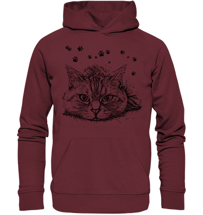 Katze - Organic Hoodie - ArtfulShenwyn