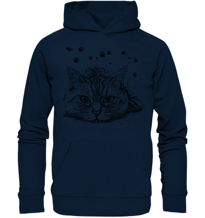 Katze - Organic Hoodie - ArtfulShenwyn