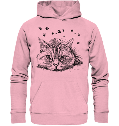 Katze - Organic Hoodie - ArtfulShenwyn