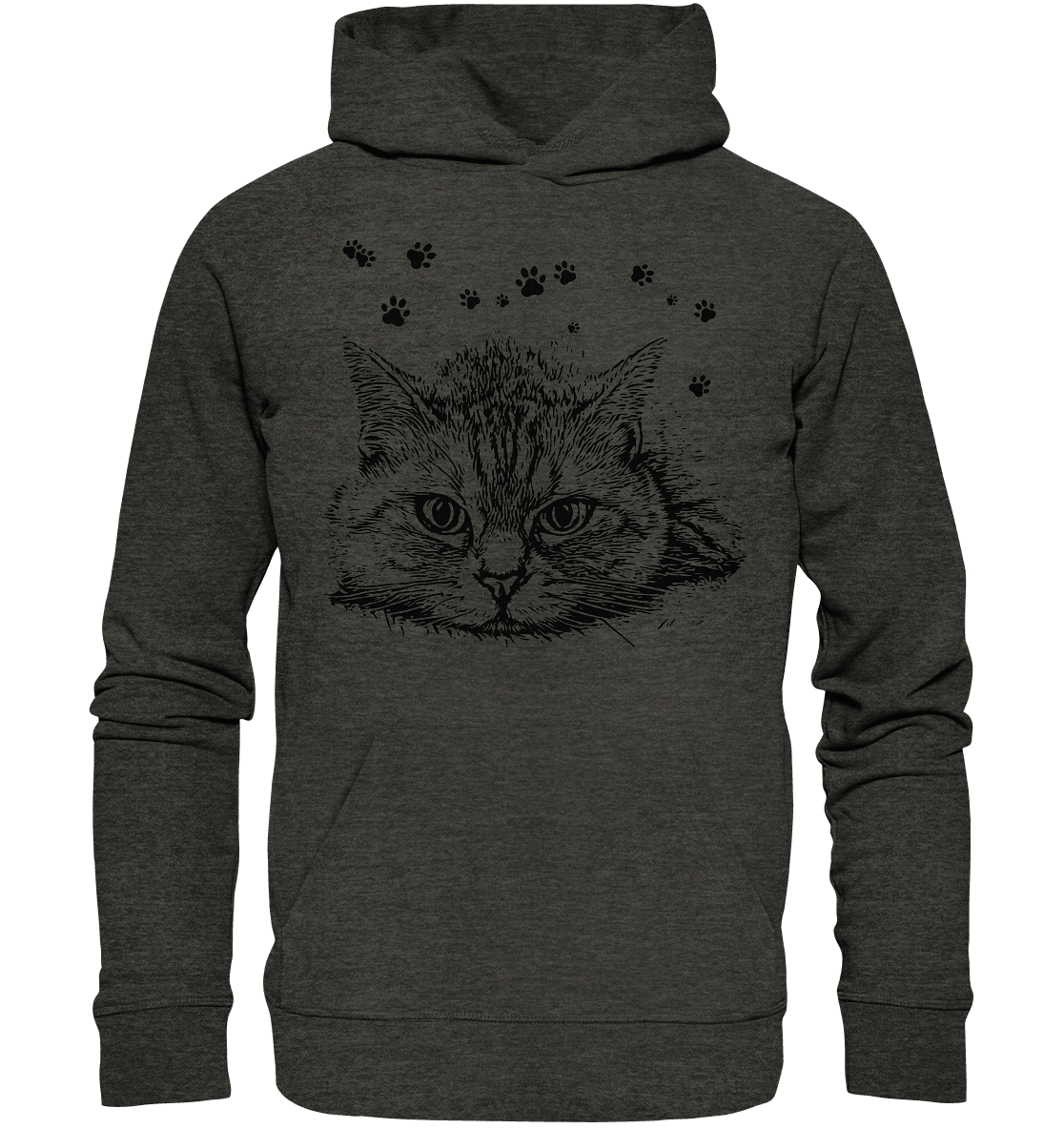 Katze - Organic Hoodie - ArtfulShenwyn