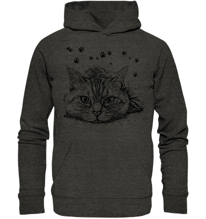 Katze - Organic Hoodie - ArtfulShenwyn