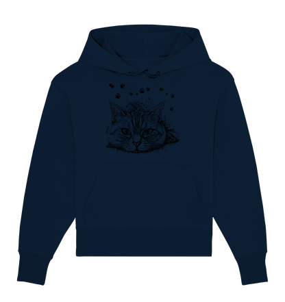 Katze - Organic Oversize Hoodie - ArtfulShenwyn