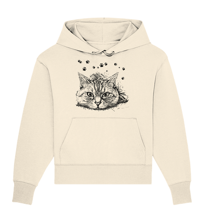 Katze - Organic Oversize Hoodie - ArtfulShenwyn