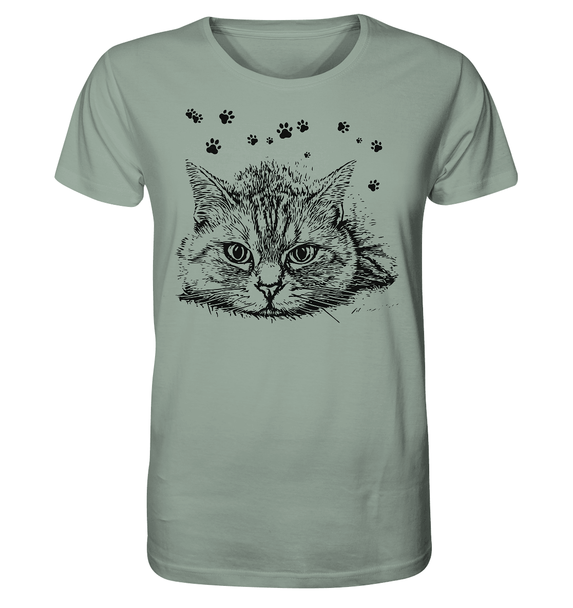 Katze - Organic Shirt - ArtfulShenwyn