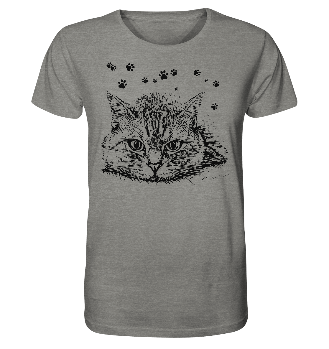 Katze - Organic Shirt - ArtfulShenwyn