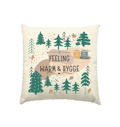 Kissen natur mit Waldmotiv Hygge - ArtfulShenwyn