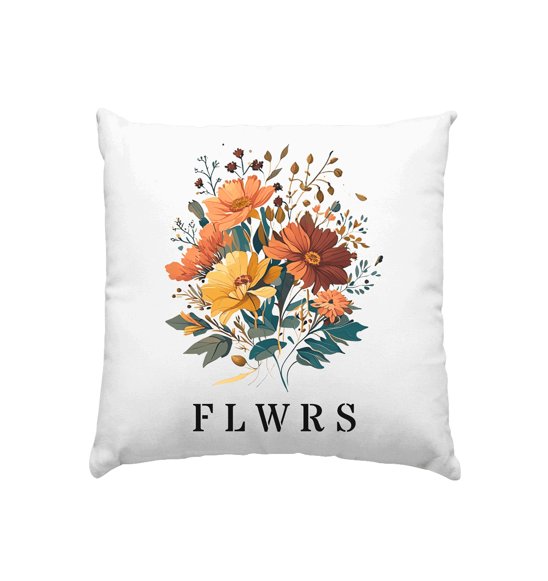 Kissen weiß, Blumenstrauß FLWRS - ArtfulShenwyn