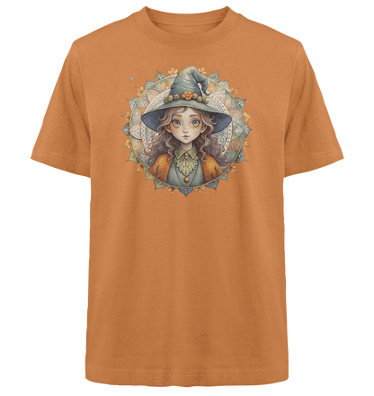 Kleine Hexe Mandala - Heavy Oversized Organic Shirt - ArtfulShenwyn