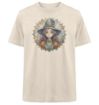 Kleine Hexe Mandala - Heavy Oversized Organic Shirt - ArtfulShenwyn